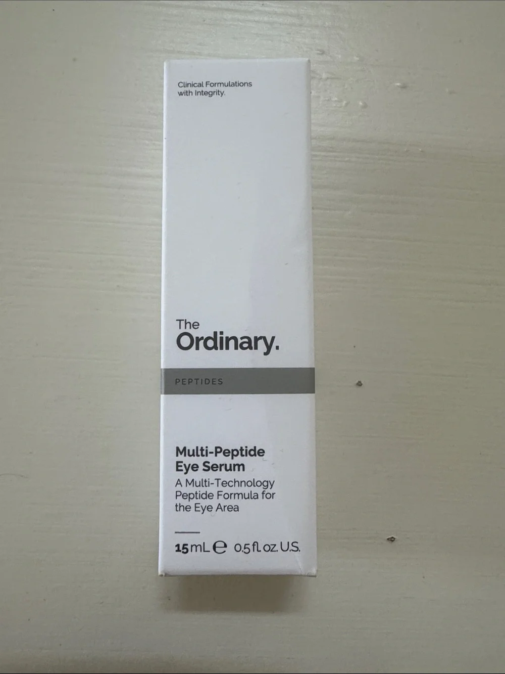 The Ordinary Multi-Peptide Eye Serum - White and Gray